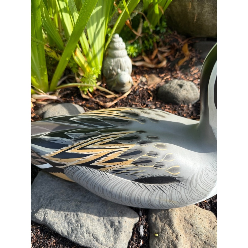 Vintage Ducks Unlimited Signed "Randy Tull" 1989-90 Northern Pintail Drake Duck - Picture 4 of 10